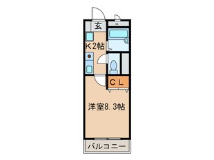 第３アイオ－キャッスルの物件間取画像